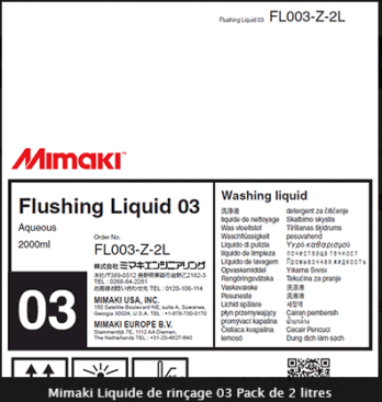 Liquide de rinçage 2000ml C-FL003-Z-2L