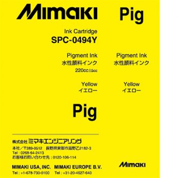 MIMAKI SPC-0494Y original ink 220ml Yellow
